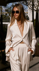 Verity Blazer - Ivory