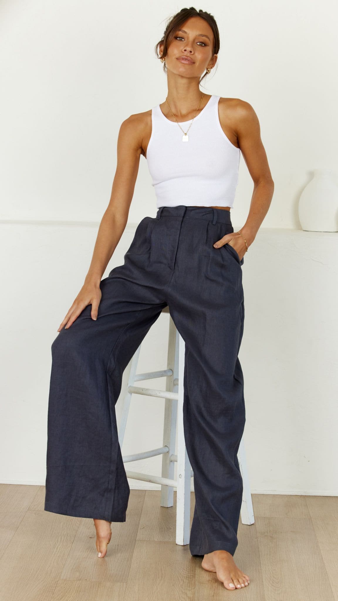 Tillie Pants - Ink