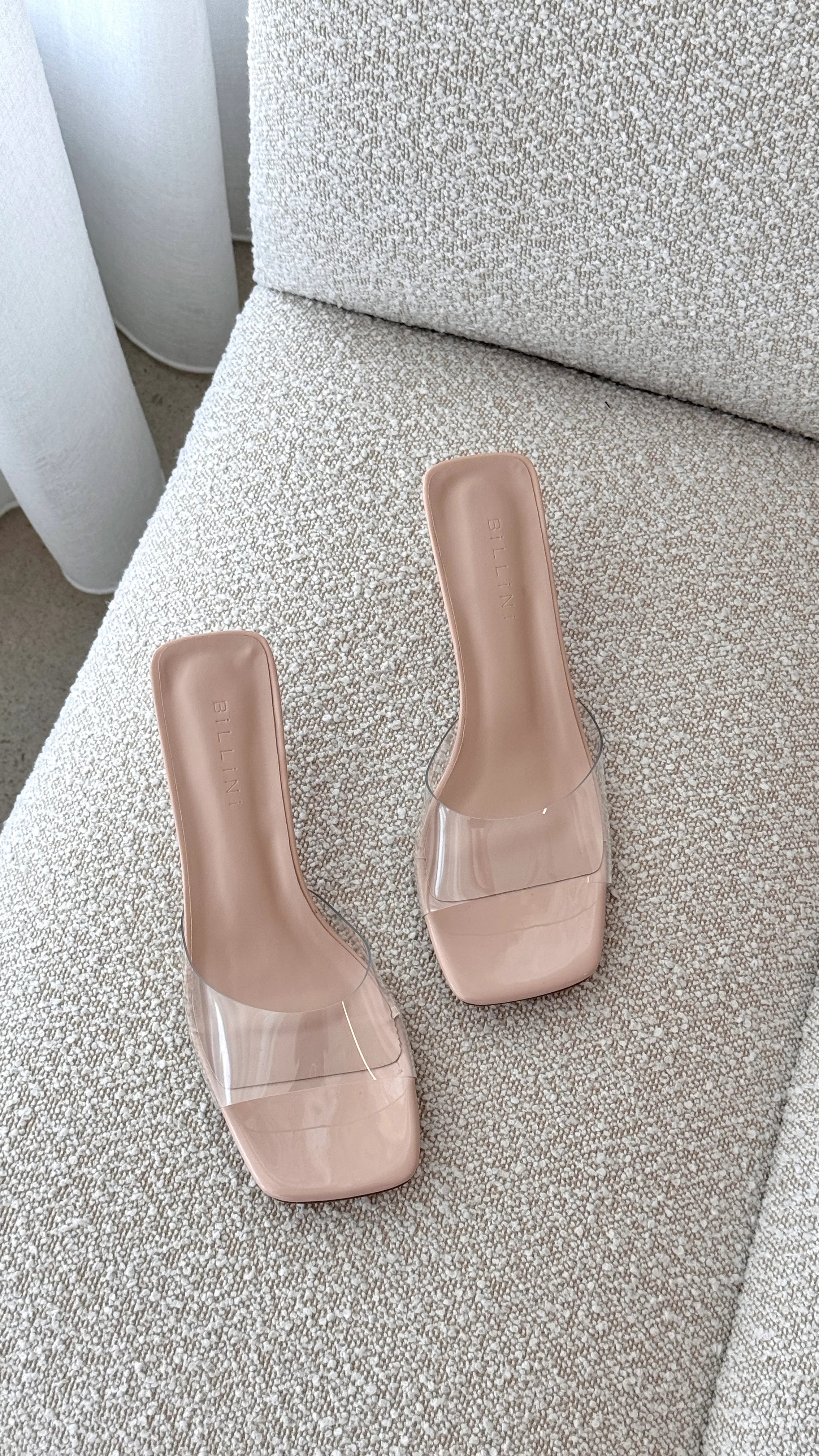 Topaz Heel - Nude Patent