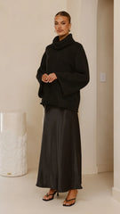 Jacques Knitted Jumper - Black